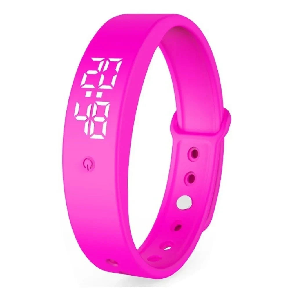 Pulsera Deportiva Anti-Calor con Alarma Vibratoria y Monitor de Temperatura