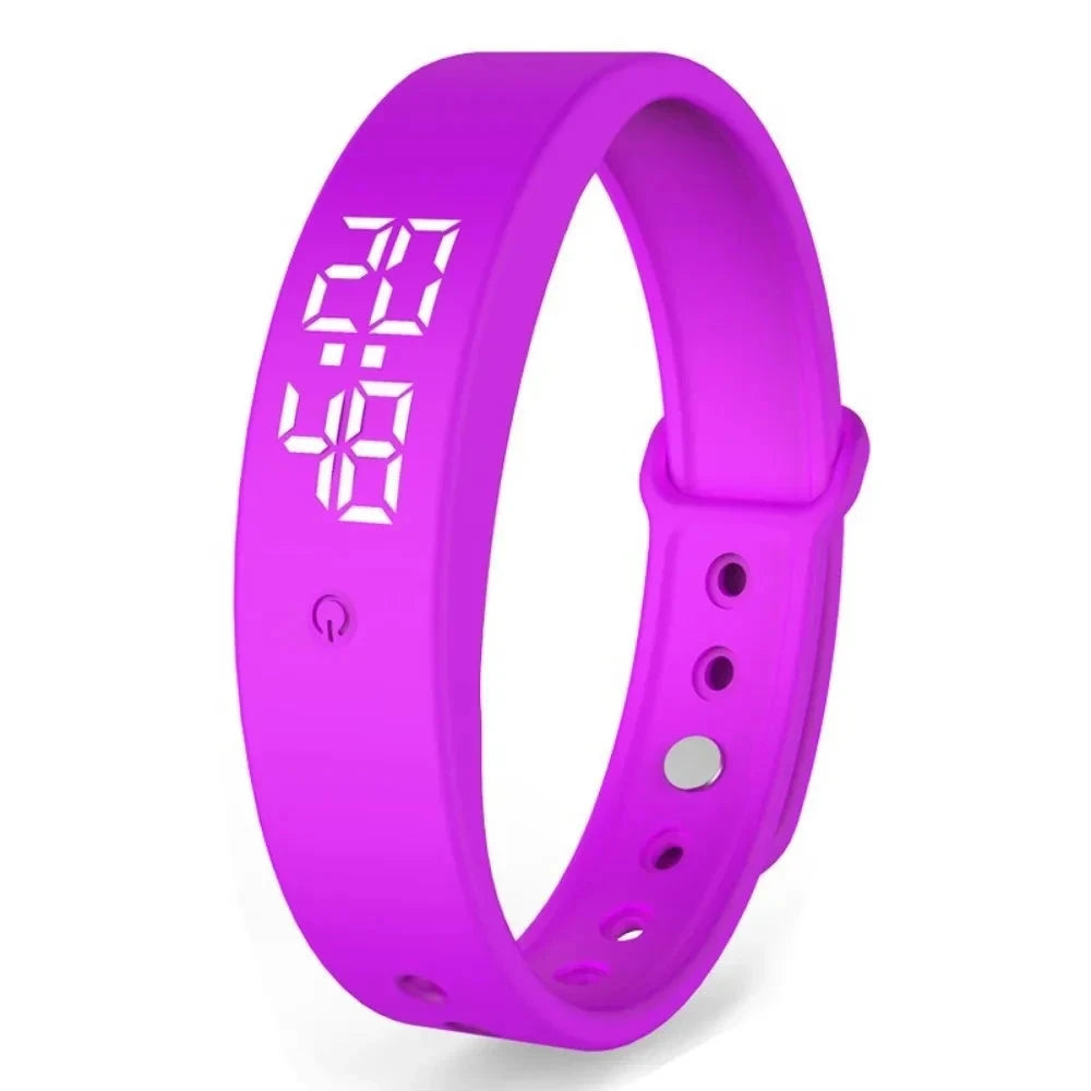 Pulsera Deportiva Anti-Calor con Alarma Vibratoria y Monitor de Temperatura
