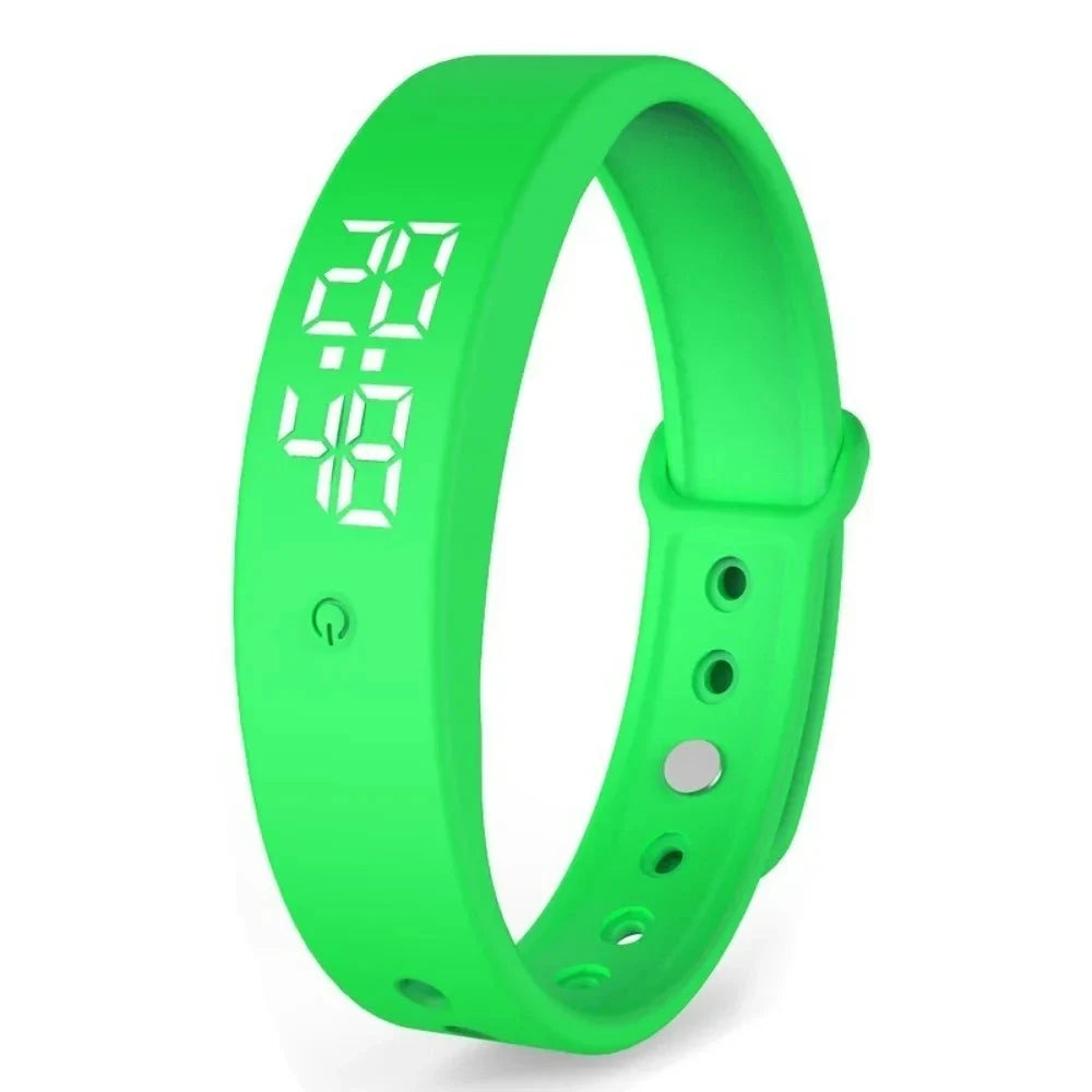 Pulsera Deportiva Anti-Calor con Alarma Vibratoria y Monitor de Temperatura