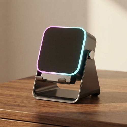 Altavoz Bluetooth deportivo SoundStand con soporte para móvil y luz LED